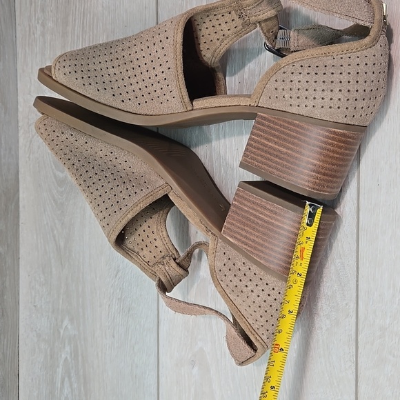 Koolaburra by Ugg Australia Women Ashlyn Leather Open Toe Heels Sandals shoes 9 - Picture 9 of 12